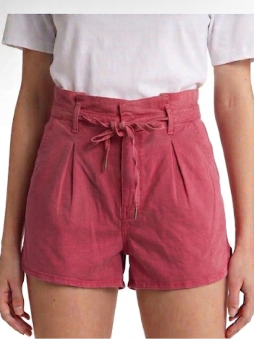 PAIGE High Waist Pink Shorts